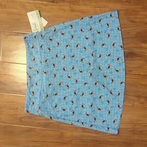 Southwest Apparel Court Skort in Carolina Crab XS NWT